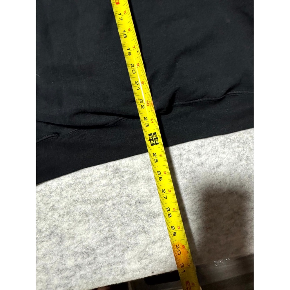 Gorillaz Hoodie Mens Large Black Graphic Pullover Sweatshirt Gildan Heavy Blend - Picture 4 of 7